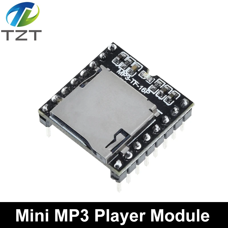 WTV020 GPD2846A мини MP3 плеер модуль TF карта звуковой голосовой для Arduino GM питания |