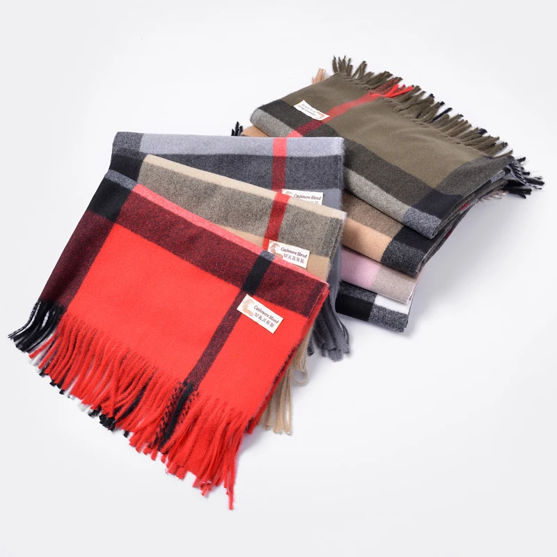 

Модный уличный осенне-зимний шарф из искусственного кашемира женский теплый шарф с кисточками