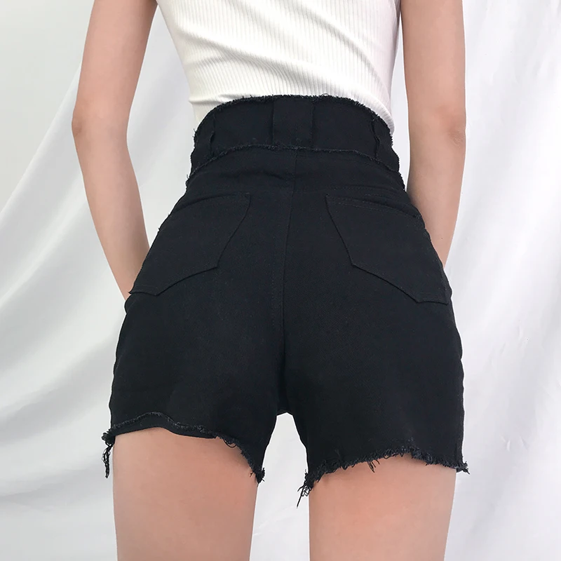 

Zipper High Waisted Pole Dance Clothing Black Shorts Sexy Jazz Costume Hip Hot Pants Woman Pole Dance Pants 2020 New VDB2738