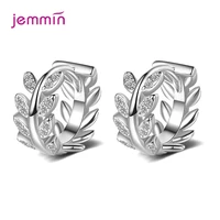 real 925 sterling silver round tree branches vintage hoop earrings for women silver fine statement jewelry gift new trendy