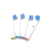 edieu 1set4pc 1011 electric sonic toothbrush replacement brush heads refill for oral b floss action series electric toothbrush