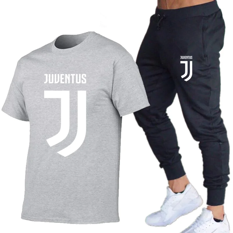 

Men's Casual Wear Two-Piece Sportswear Short-Sleeved T-Shirt + Shorts Suit Men's Sportswear Track Suit Summer Sportswear