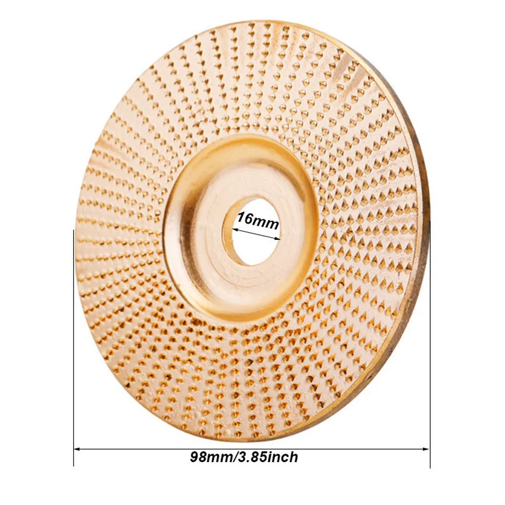 Шлифовальный диск карбидный абразивный для резьбы по дереву 100x16 мм | Инструменты