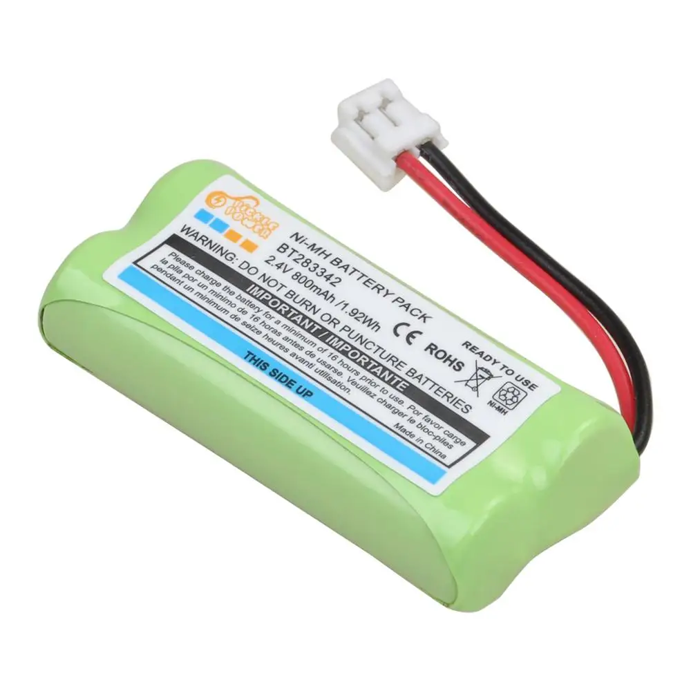 2.4V BT284342 Cordless Phone Battery for Vtech BT18433 BT28433 BT184342 BT-1011 CS6209 PK-0106 |