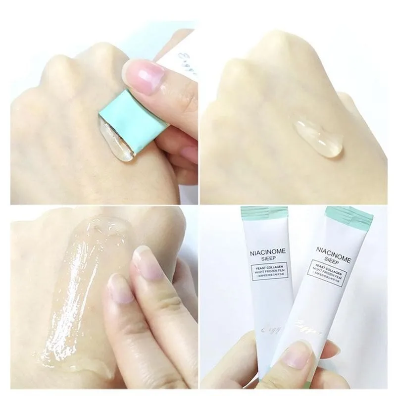 

20pcs Fullerene Collagen Good Night Gelly Moisturizing Nourishment Repair Firming Skin Tightening Mask Sleeping Mask Skin Care