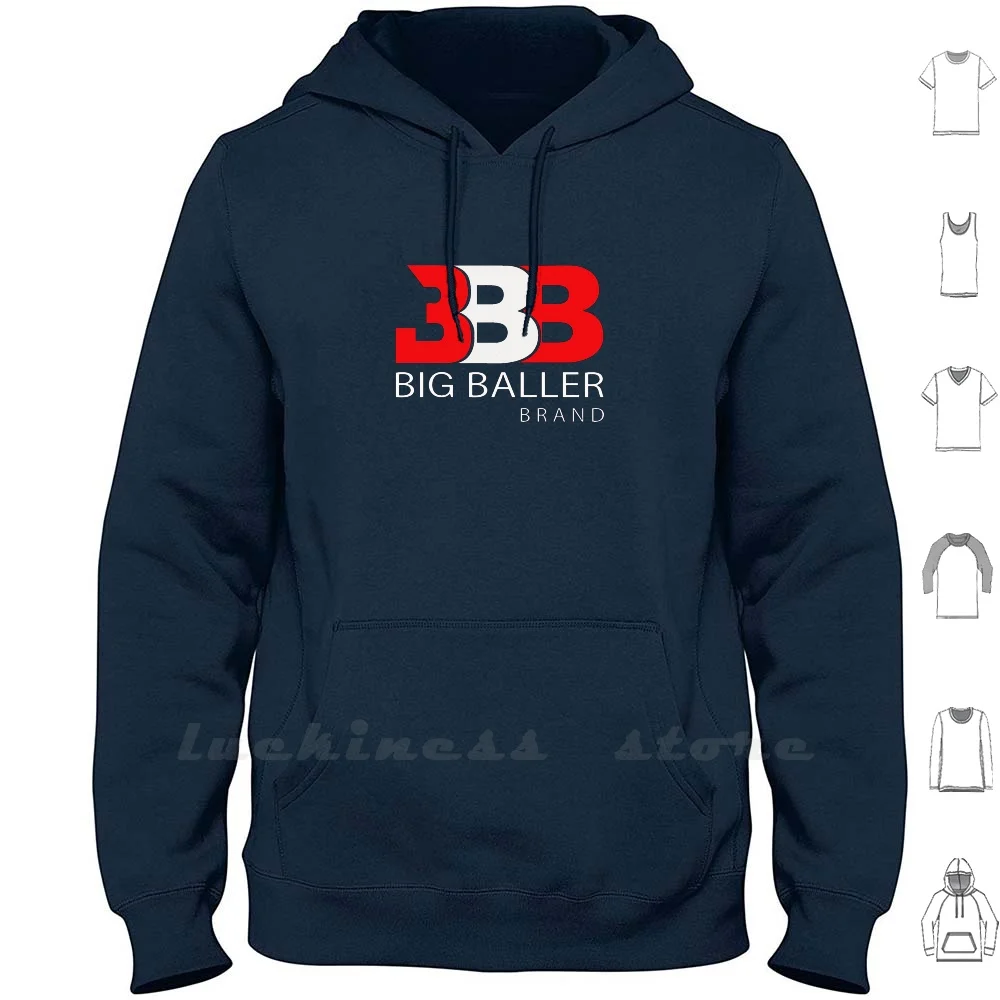 

Big Baller Brand Hoodie Long Sleeve Bigballérbrand Baskerball Sport