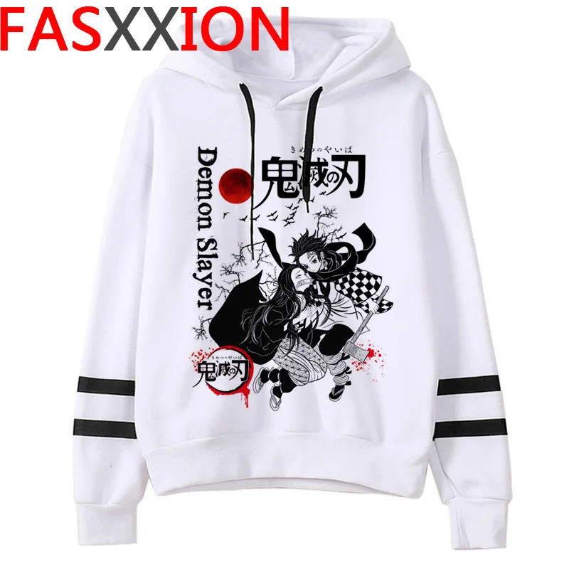 Толстовка с капюшоном для мужчин и женщин аниме рассекающий демонов милые