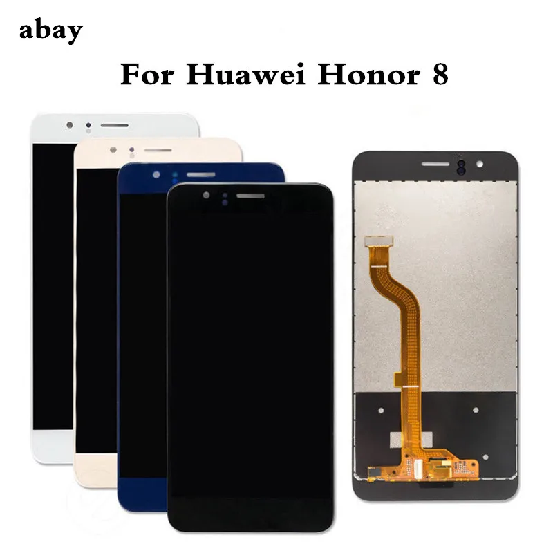 ЖК дисплей для Huawei Honor 8 телефона цифровой преобразователь сенсорного экрана