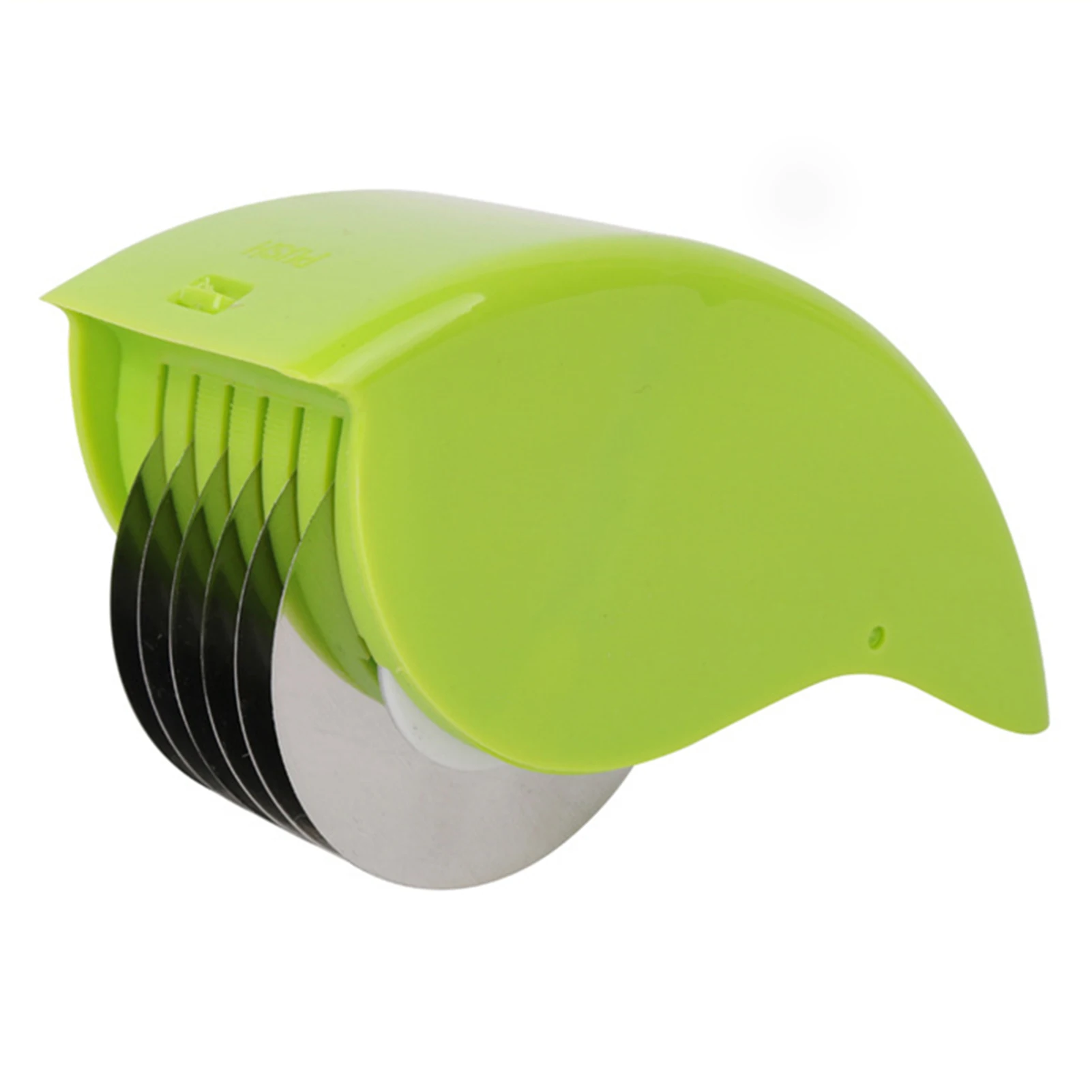 

Kitchen Scallion Cutter with 6 Cutter Design Easy Operation Portable Long Lasting Durable for Garlic Green Onion FBS889