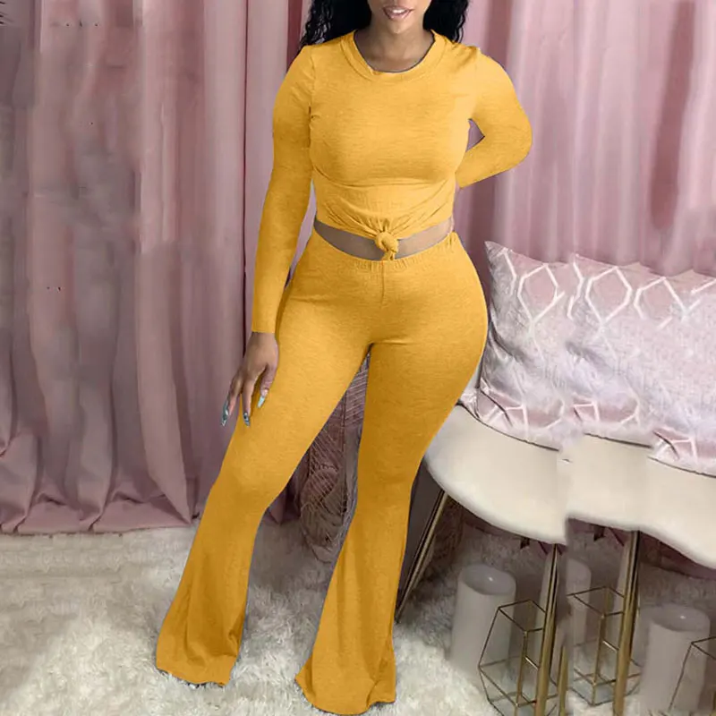 

Autumn Sexy Club Outfits Women Long Sleeve 2 Piece Set Women Plus Size Two Piece Set Top And Pants Ladies Outfits For Women
