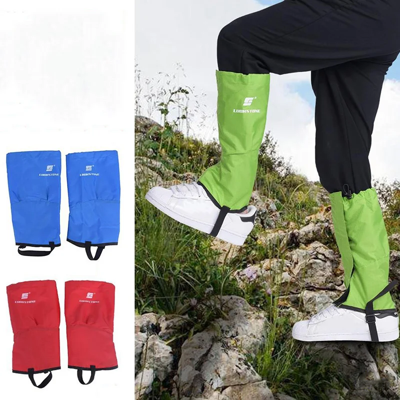 

Waterproof Breathable 1 Pair Waterproof Hiking Climbing Legging Gaiters Leg Covers Small Size Prevent Snow Sand Mosquitoe