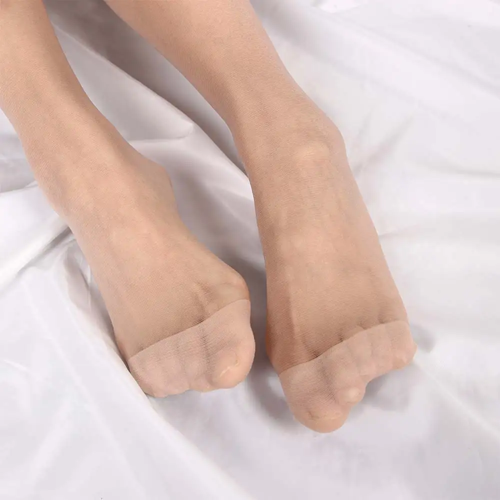 Модные женские бесшовные чулки 2021 пикантные прозрачные колготки до бедра