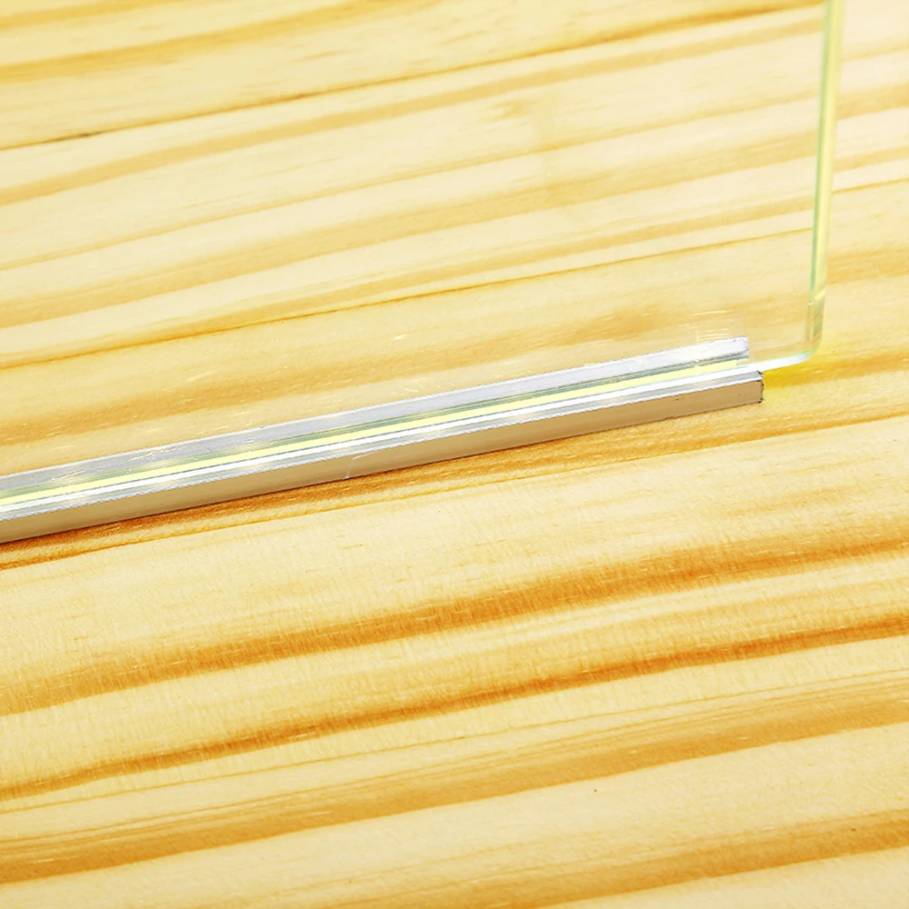 EU PLUG LED Glass Shelf Light 10MM12MM Thick Partition Line With Plywood Cabinet | Лампы и освещение