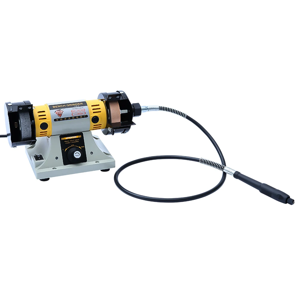 Настольная шлифовальная машина TM3 с регулируемой скоростью ручные