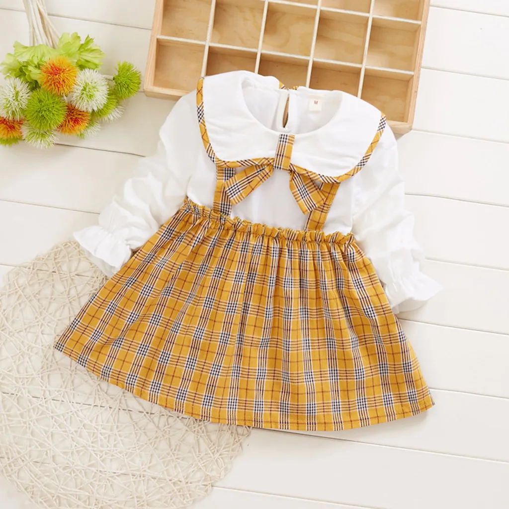 Платье для девочек детское осеннее вечернее платье одежда маленьких