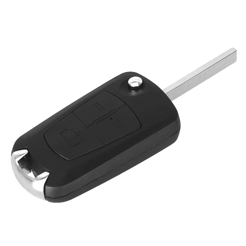 Складной Дистанционный чехол KEYYOU с 3 кнопками и откидной крышкой для ключей