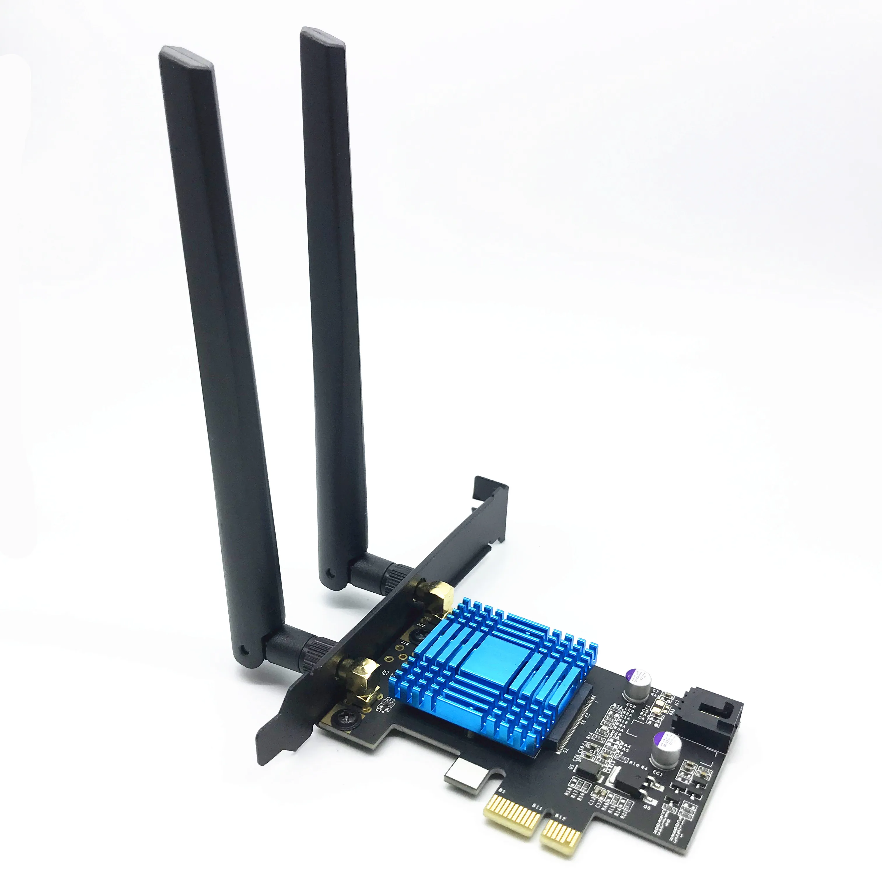 Двухдиапазонный PCI-E 1X адаптер 867 Мбит/с 802.11ac 2,4G/5G Bluetooth 4,1 Chipest Killer 1535 Wifi карта AMD Материнская плата
