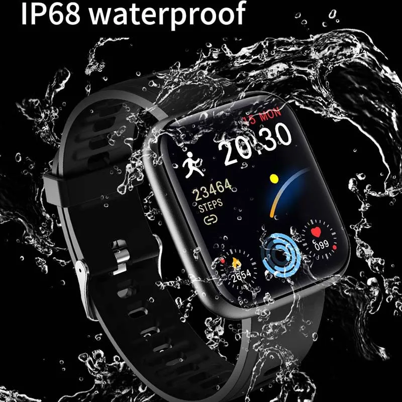 

Fashion Smartband Steel Women Men Fitness Tracker Sport Watch Ladies Wristband For Andoid IOS Waterproof Smart Band Clock