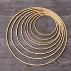 12 шт., круглые бамбуковые кольца Ловец снов (3630262320171510 см)