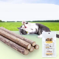 5pclot natural matatabi pet cat snacks sticks cleaning tooth catnip cat toys actinidia silvervine pet toy for cats katten kitty