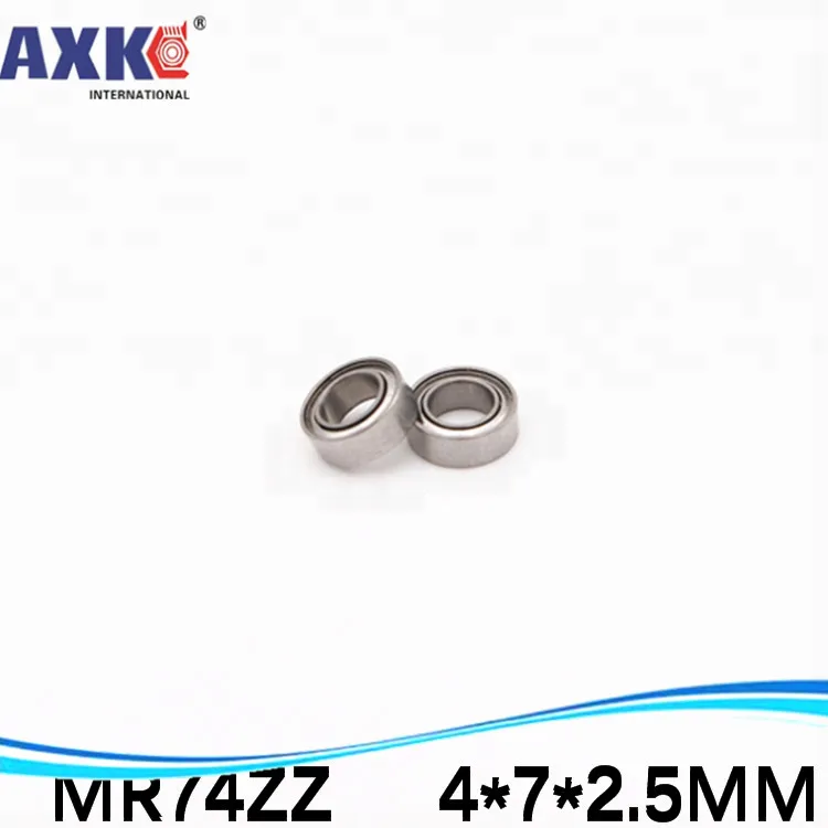 AXK Прямая продажа с фабрики SMR74 Z SMR74ZZ L 740ZZ 4*7*2 5 мм Миниатюрный подшипник из