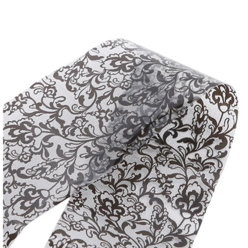 Черная кружевная фольга для нейл-арта сексуальные обертывания клей клея слайдер