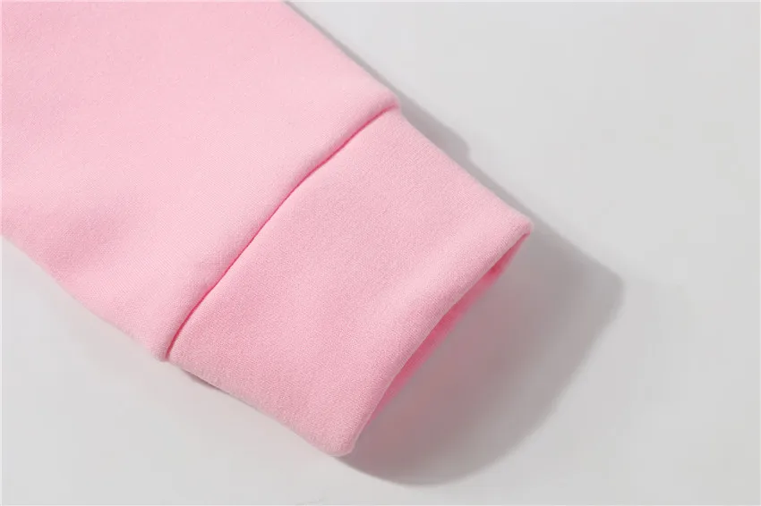Harajuku Cartoon Korean Style Hoodie Pullover Winter&spring Sweatshirt Women Tops Kawaii White Pink Femme Women Sweetshirts 3d