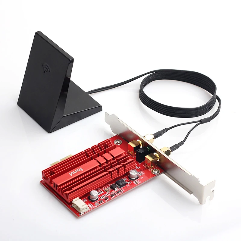 FV-2030T 1730 Мбит/с Настольный PCI Express Беспроводной Wi-Fi карта адаптер для Intel 9260 с BT5.0 MU-MIMO с 9260ac карта для Win10