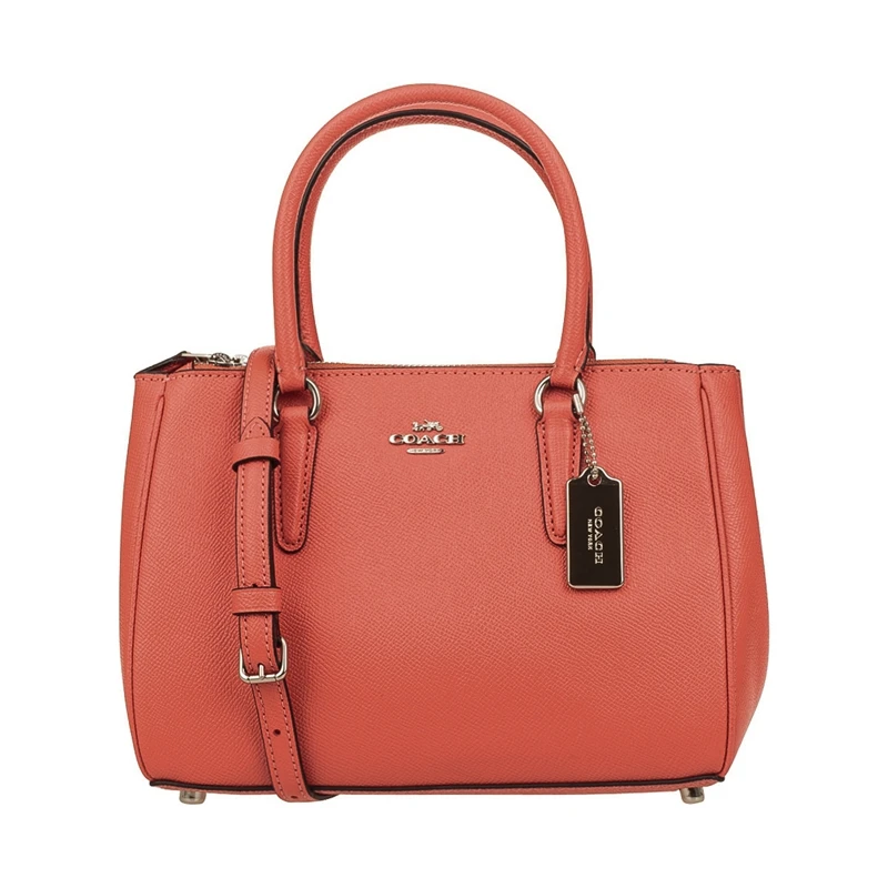 Тренерская Кожаная Мини сумка Surrey Carryall F44962 - Цвет: F44962SVCO