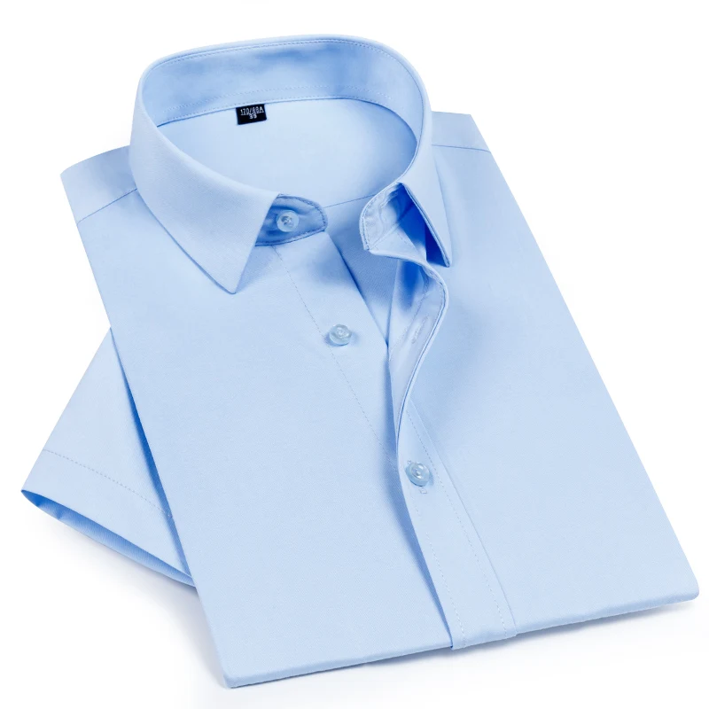 Высокое качество летняя рубашка для мужчин бамбуковое волокно мягкие