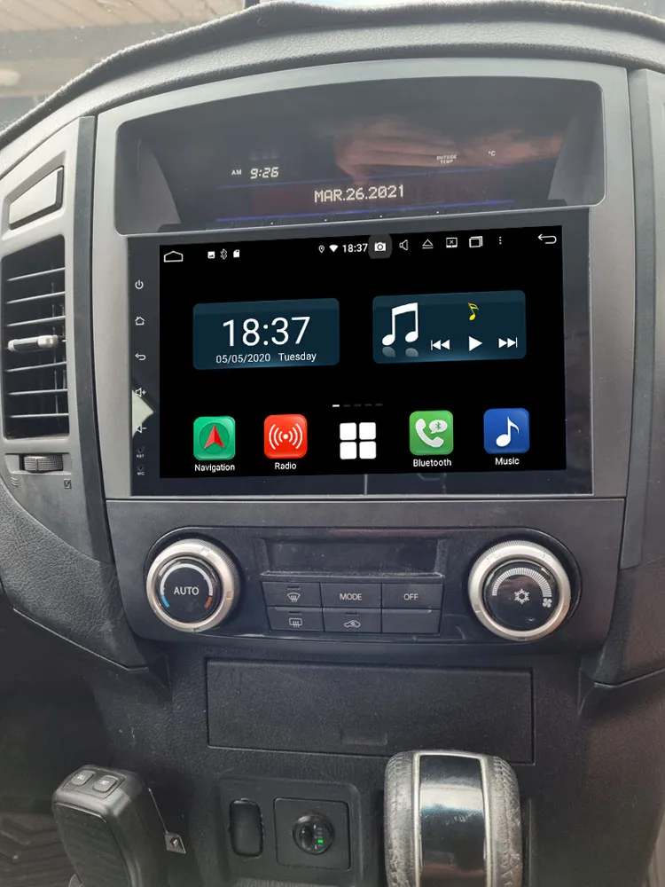 Автомобильный мультимедийный плеер hd сенсорный экран 8 дюймов android 10 4 Гб + 64 ГБ