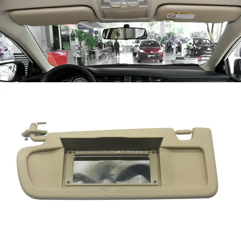 Автомобильный солнцезащитный козырек от солнца в сборе передняя левая сторона