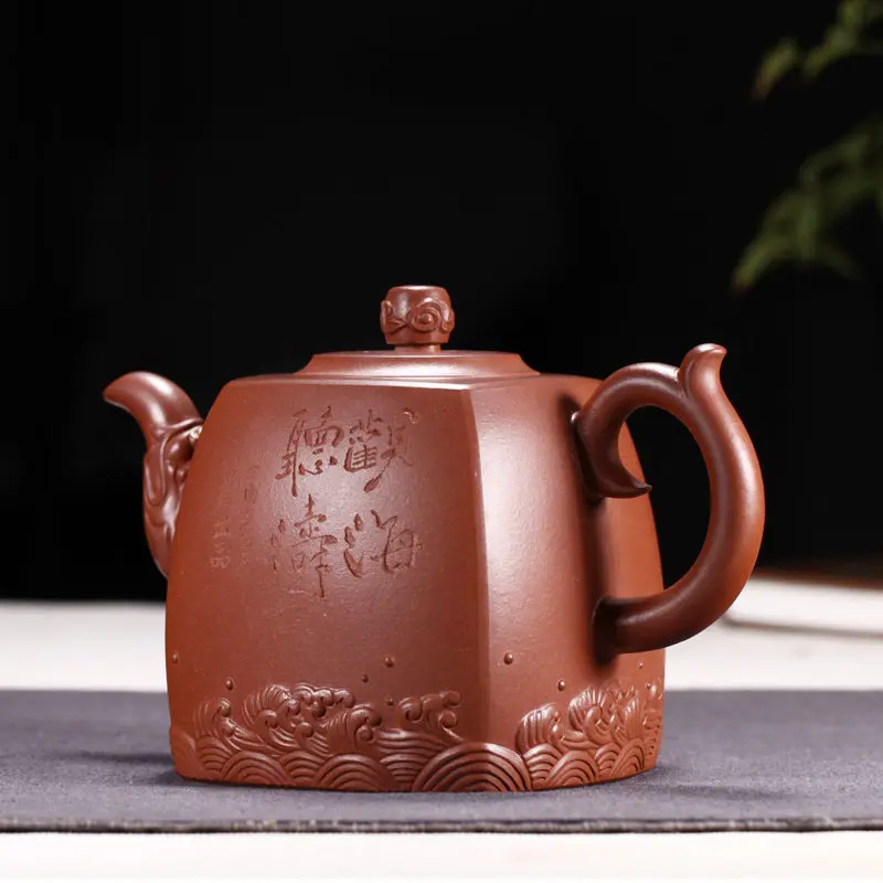 

Completely rule authentic yixing ores are recommended by the pure manual bottom groove green sea listening to tea