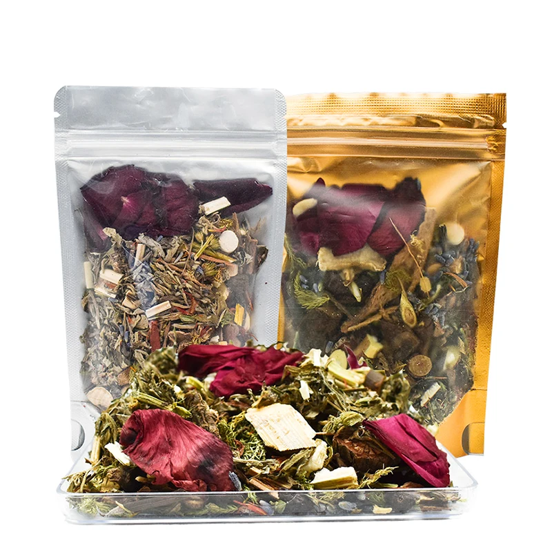 2bags-1Golden-1Black 2 сумки 30 г yonisame Китайский травяной детоксикационный паровой женский гигиенический вагинальный паровой для здоровья женщин натуральный травяной паровой Yoni - Цвет: 2bags-1Golden-1Black