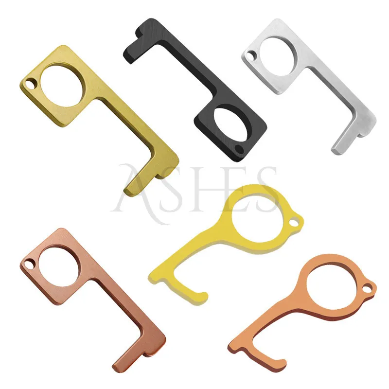 

Upgraded No Touch Door Opener Tool Multifunctional Touchless Door Opener with Stylus Tips and Keychain Reusable Tools Outdoor