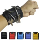 1680D магнитный браслет из ткани Оксфорд и полиэстера, Ремонтный инструмент, переносная сумка для инструментов, ручной браслет, винты, держатель для сверла, A28