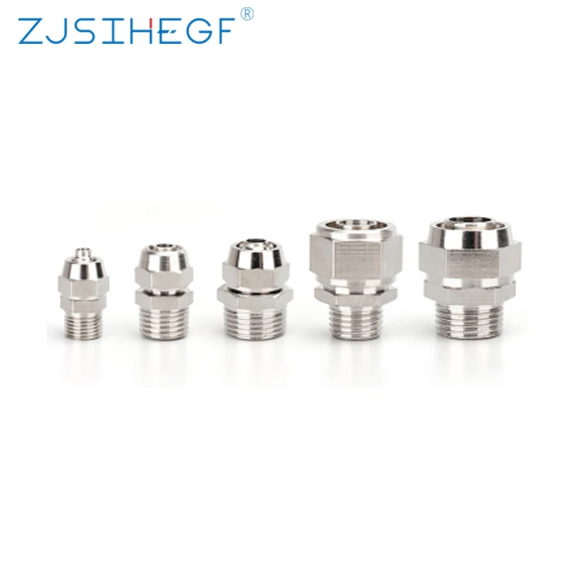 PCF пневматические фитинги 1/8 &quot1/4" 3/8 &quot1/2" BSP гнездовой Push In быстрый