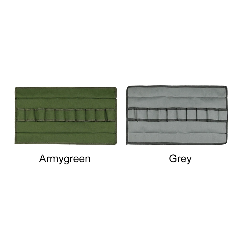 

Practical Canvas Tool Bag wrench tool roll up Foldable Organizer Pouch Case Garden tool bag Water Resistant With 10 Pockets