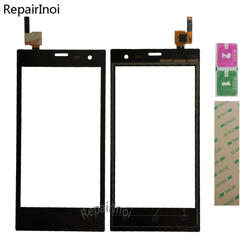 

10Pieces/Lot 4.5'' Touch Screen For Medion Life P4501 P4502 Touch Screen Digitizer Touch Panel Sensor Front Glass Adheisve