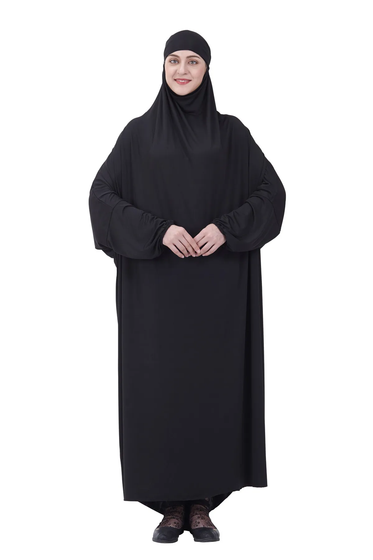 Традиционный Мусульманский Исламский женский молитвенный большой хиджаб Burka Niqab