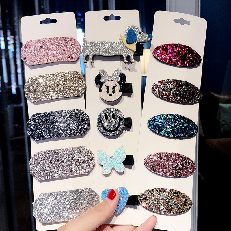 Набор JINJIAN милые заколки для волос с мультяшным единорогом совой девочек