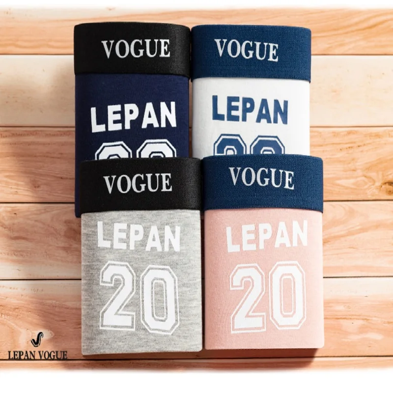 

4 шт./комплект, мужские хлопковые трусы-боксеры