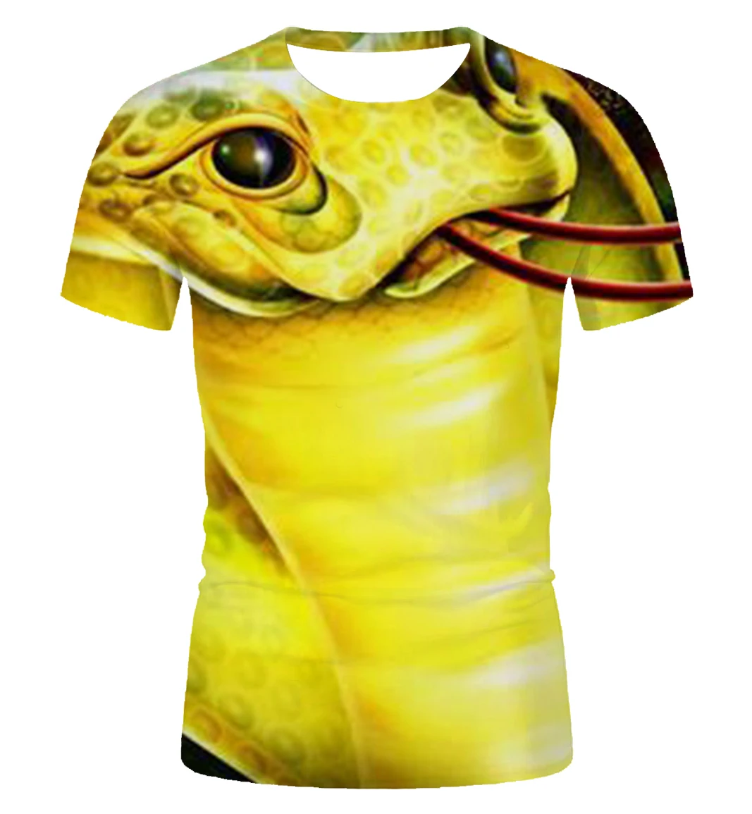 

2021 new summer 3D printing casual street men's and women's clothing casual fashion men's Harajuku T-shirt cool top