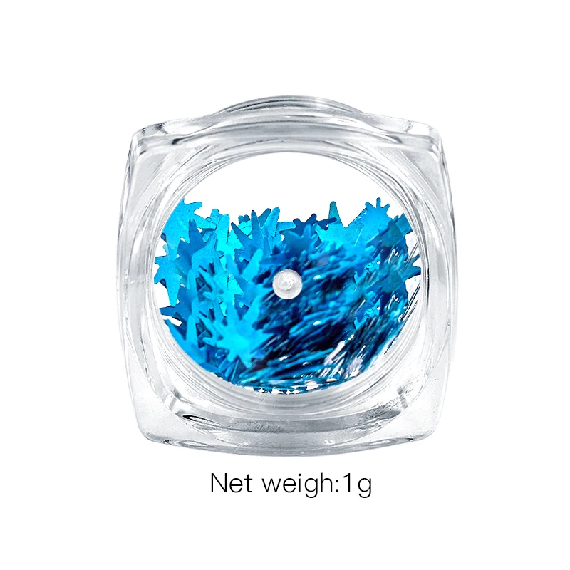 Четыре лилии 1 коробка зеркальный кленовый лист Чешуйчатый лак блестящая