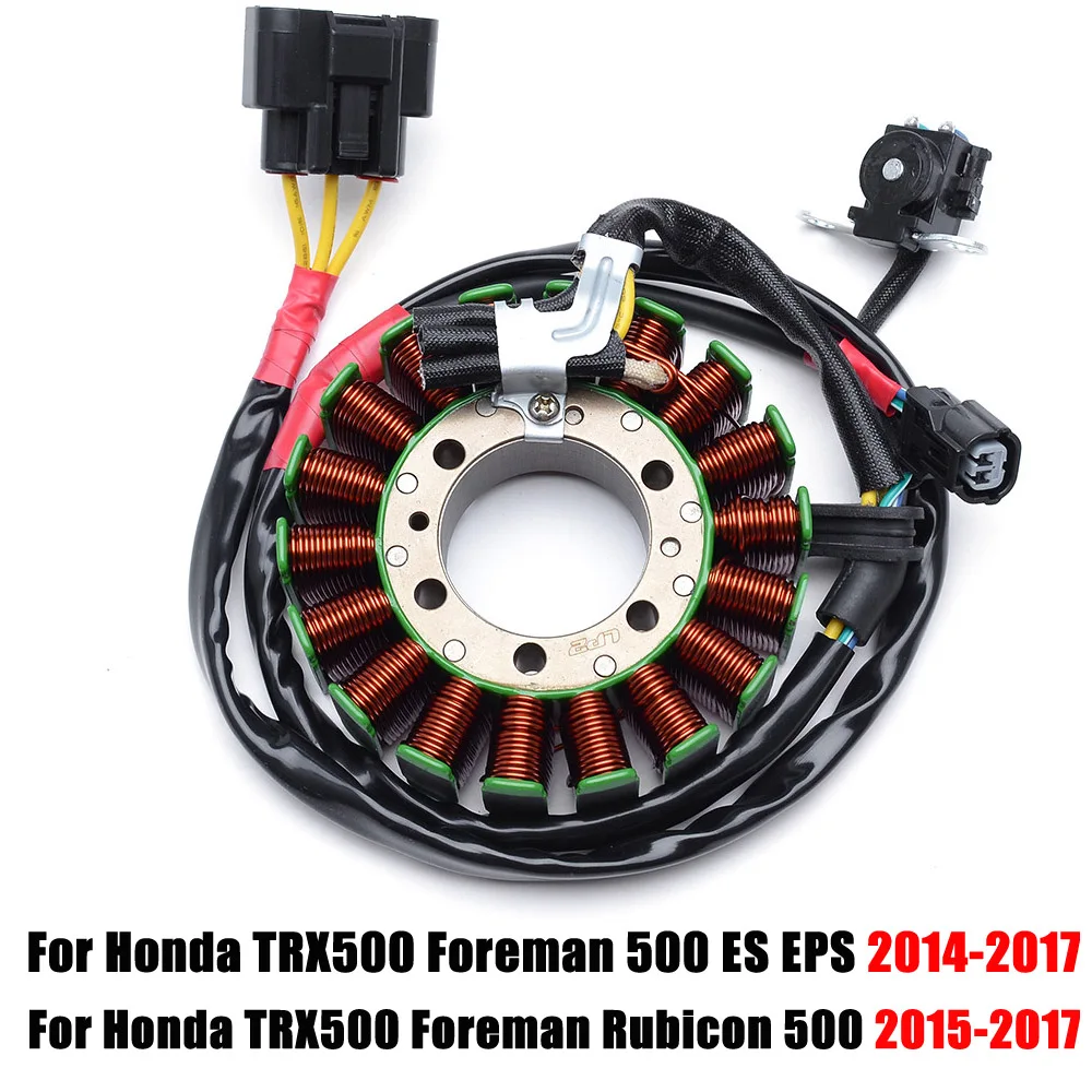 

Stator Coi For Honda TRX500 TRX 500 Foreman Rubicon 500 ES EPS 2014 2015 2016 2017 31120-HR4-A42 31120-HR4-A41 Generator coil