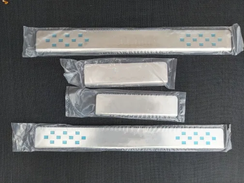 

Stainless Steel Car Door Sill Scuff Plate Cover For Toyota Auris E150 E180 2013 2014 2015 2016 2017 2018 Car styling