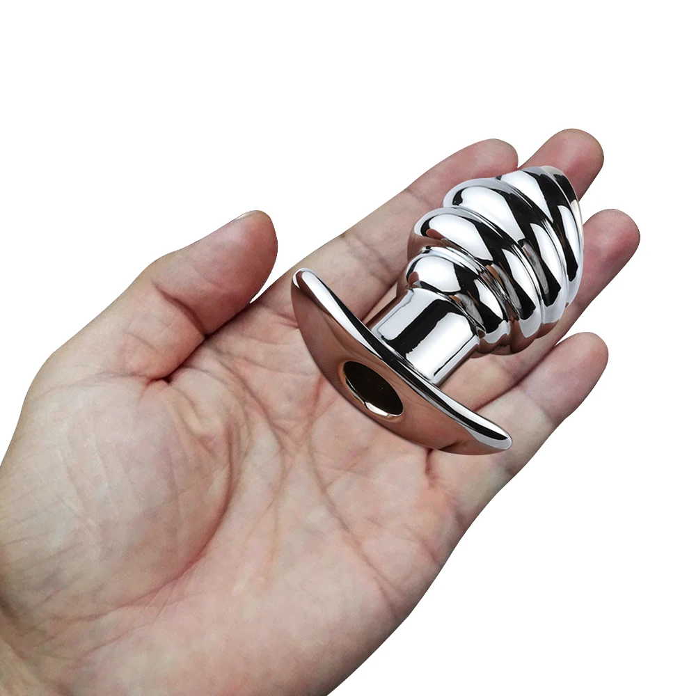 Полый анальный расширитель металлическая Анальная пробка Peep влагалищный