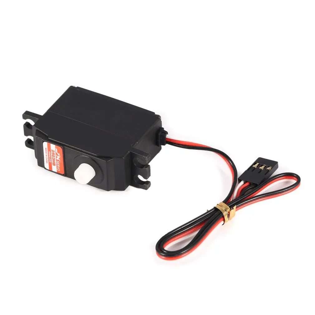 4,8 V-6 V с высоким уровнем Напряжение 0.10sec/60 3,35 кг аналоговый Пластик Шестерни Servo металлический корпус для 1/12 Радиоуправляемая машина JX PS-2503HB Запчасти аксессуары