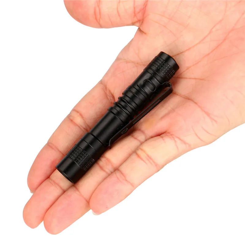 Портативный светодиодный мини-фонарик карманный фонарь Водонепроницаемый AAA