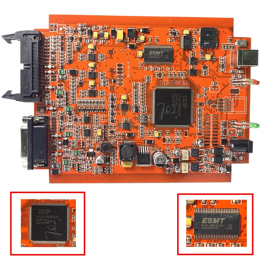 Высокое качество Красный KTAG V7.020 SW 2 25 Без Токена ECU чип Тюнинг инструмент 7 020